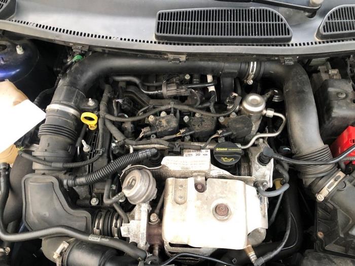 Ford Fiesta 6 1.0 EcoBoost 12V 100 Sloopvoertuig (2014, Blauw)