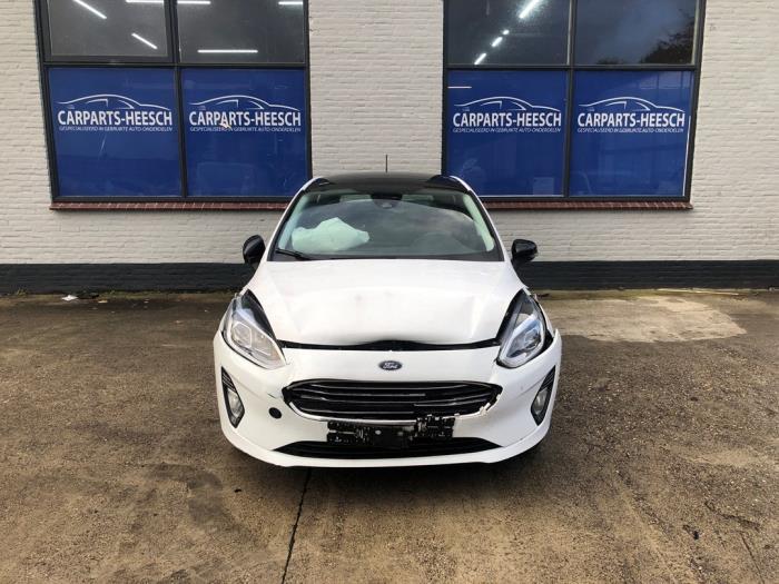 Ford Fiesta 7 1.0 EcoBoost 12V 100 Sloopvoertuig (2017, Wit, Roze)