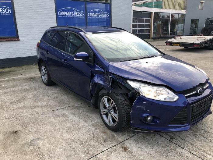 Ford Focus 3 Wagon 1.0 Ti-VCT EcoBoost 12V 125 Sloopvoertuig (2014, Blauw)