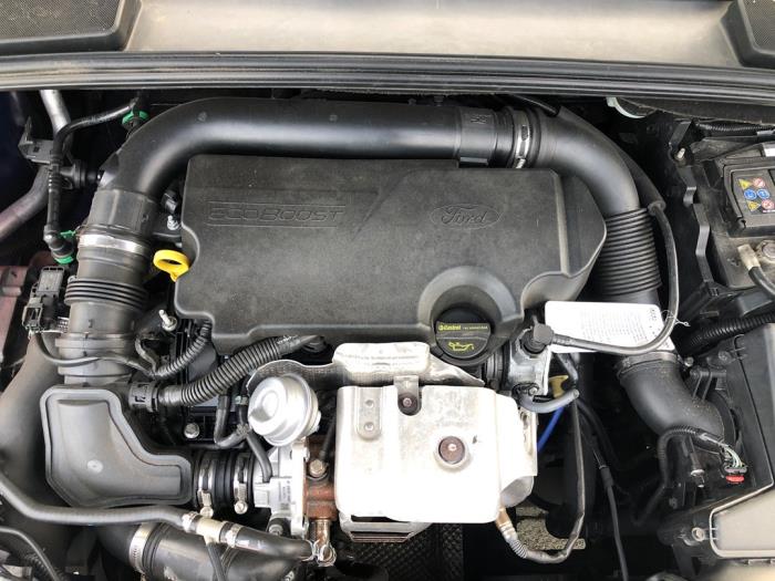 Ford Focus 3 Wagon 1.0 Ti-VCT EcoBoost 12V 125 Sloopvoertuig (2014, Blauw)