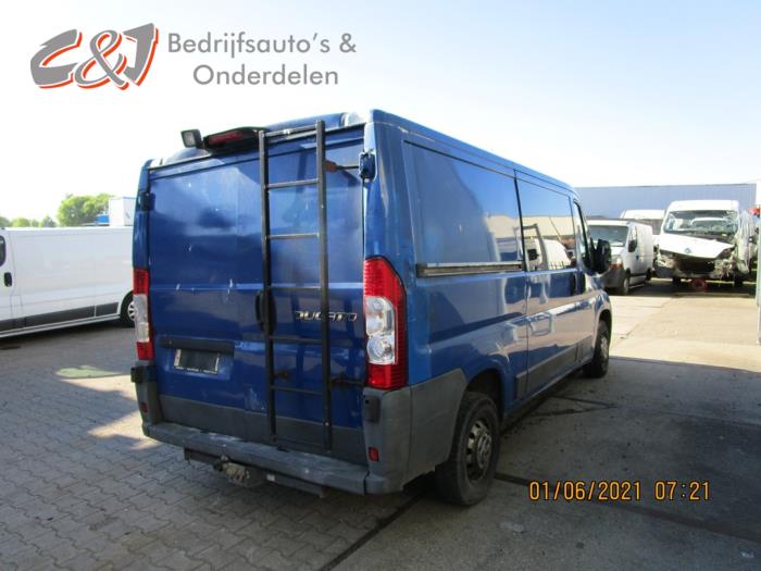 Fiat Ducato 2.3 D 120 Multijet Samochód złomowany (2007, Niebieski)