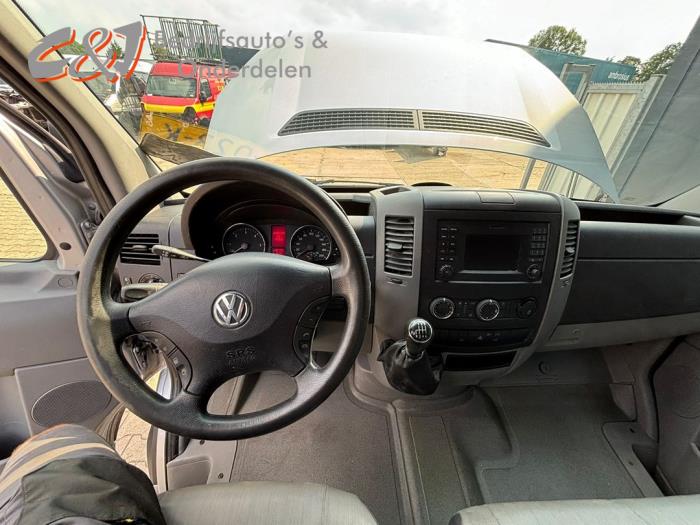 Volkswagen Crafter 2.0 BiTDI Samochód złomowany (2016, Srebrny)