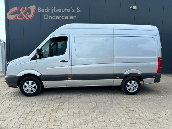 Volkswagen Crafter 2.0 BiTDI Samochód złomowany (2016, Srebrny)
