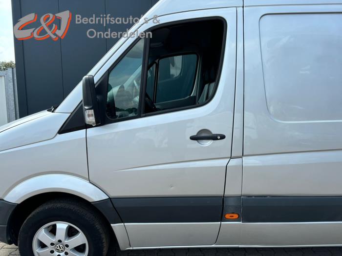 Volkswagen Crafter 2.0 BiTDI Samochód złomowany (2016, Srebrny)