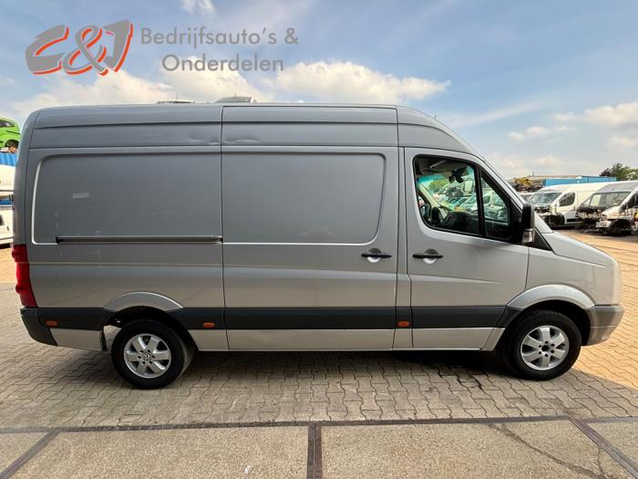Volkswagen Crafter 2.0 BiTDI Samochód złomowany (2016, Srebrny)