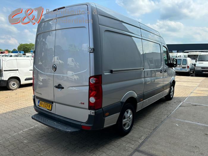 Volkswagen Crafter 2.0 BiTDI Samochód złomowany (2016, Srebrny)
