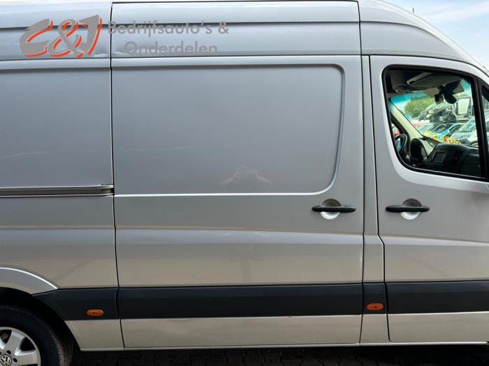 Volkswagen Crafter 2.0 BiTDI Samochód złomowany (2016, Srebrny)