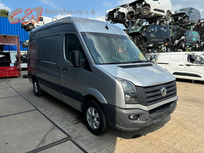 Volkswagen Crafter 2.0 BiTDI Samochód złomowany (2016, Srebrny)