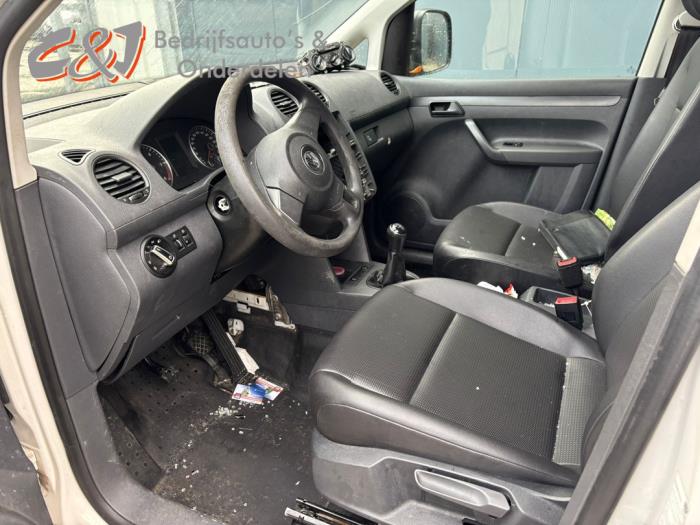 Volkswagen Caddy III 1.6 TDI 16V Sloopvoertuig (2014, Wit)