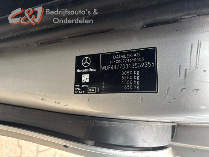 Mercedes Vito 2.2 116 CDI 16V Sloopvoertuig (2019, Zilver)