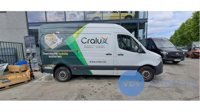Mercedes Sprinter 4t 414 CDI 2.1 D 4x4 Skrotfordon (2019, POOL WIT)
