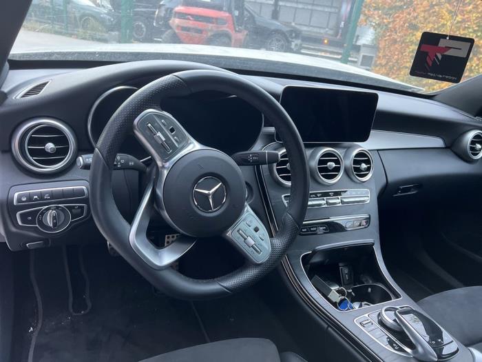 Mercedes C Estate C-300de 2.0 Turbo 16V Sloopvoertuig (2019, Wit)