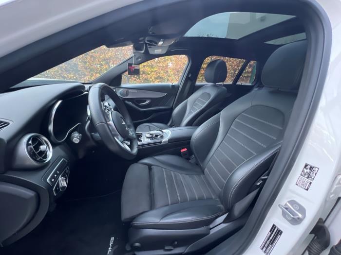 Mercedes C Estate C-300de 2.0 Turbo 16V Sloopvoertuig (2019, Wit)