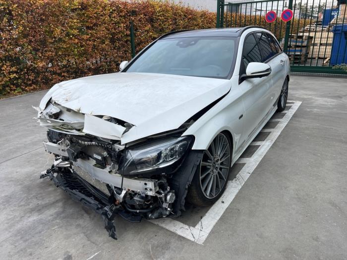 Mercedes C Estate C-300de 2.0 Turbo 16V Sloopvoertuig (2019, Wit)