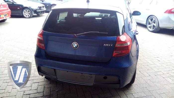 BMW 1 serie 116i 1.6 16V Sloopvoertuig (2007, Blauw)