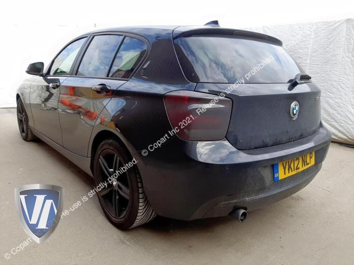 BMW 1 serie 118d 2.0 16V Sloopvoertuig (2012, Zwart)