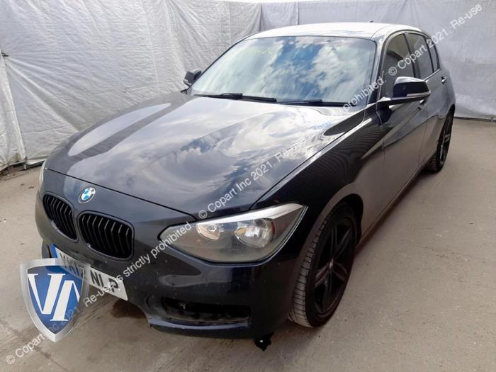 BMW 1 serie 118d 2.0 16V Sloopvoertuig (2012, Zwart)