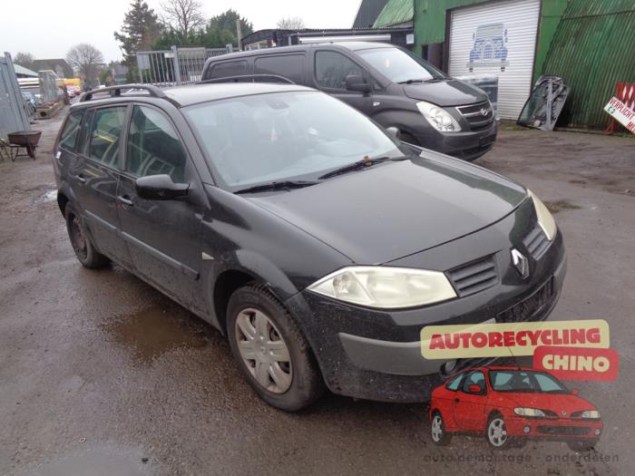 Renault Megane II Grandtour 1.5 dCi 100 Sloopvoertuig (2005, Zwart)