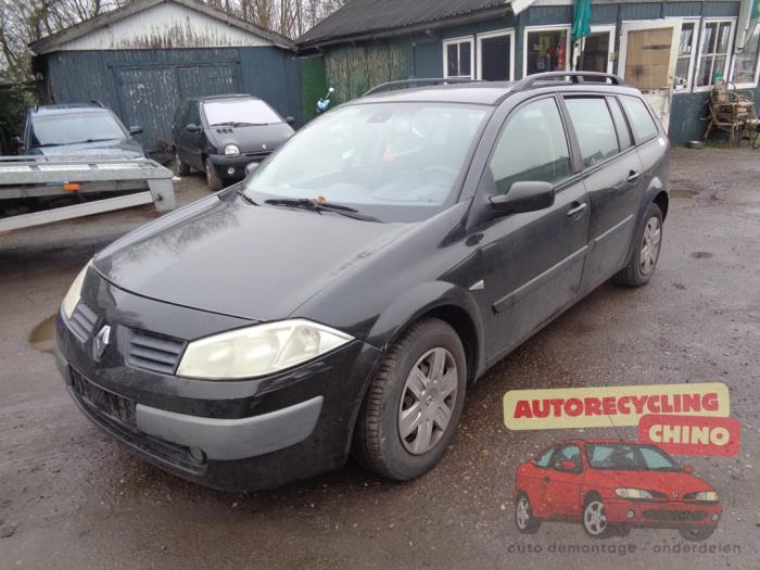 Renault Megane II Grandtour 1.5 dCi 100 Sloopvoertuig (2005, Zwart)