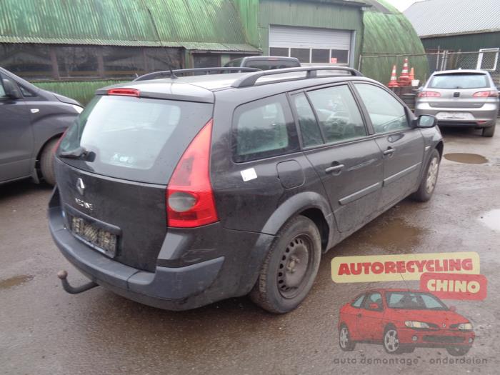 Renault Megane II Grandtour 1.5 dCi 100 Sloopvoertuig (2005, Zwart)