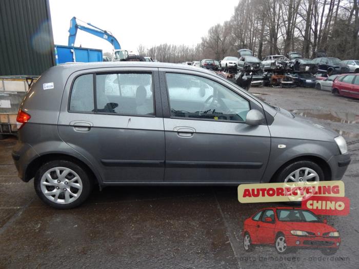 Hyundai Getz 1.1i 12V Sloopvoertuig (2005, Grijs)