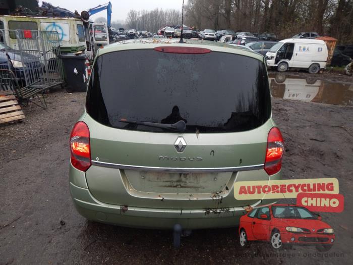 Renault Modus/Grand Modus 1.2 16V TCE 100 Sloopvoertuig (2008, Geel)