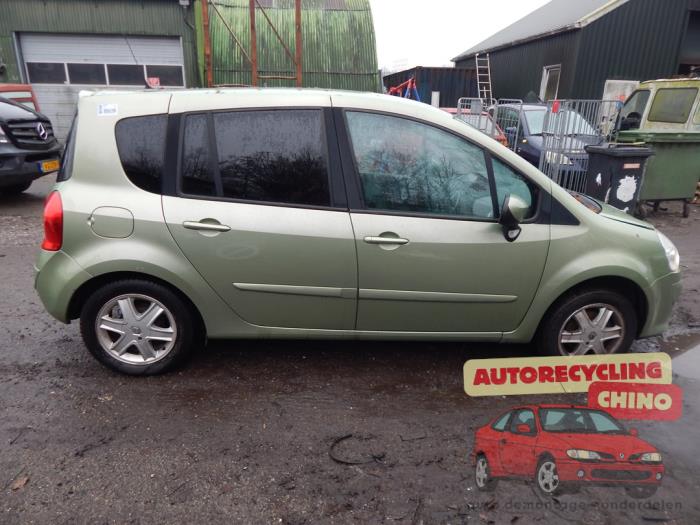 Renault Modus/Grand Modus 1.2 16V TCE 100 Sloopvoertuig (2008, Geel)