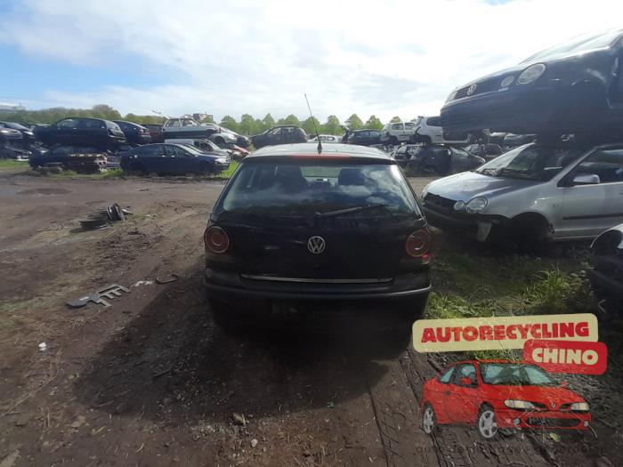 Volkswagen Polo IV 1.2 Sloopvoertuig (2005, Zwart)