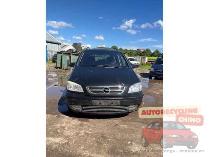Opel Zafira 1.8 16V Sloopvoertuig (2004, Zwart)