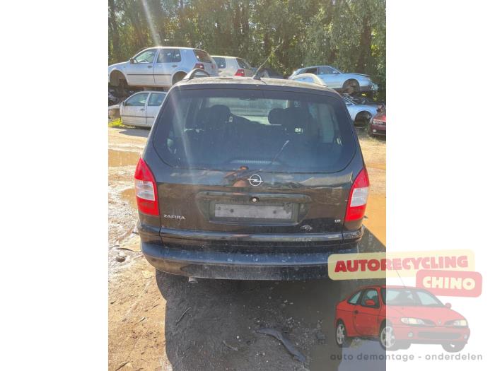 Opel Zafira 1.8 16V Sloopvoertuig (2004, Zwart)