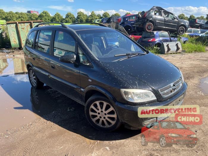 Opel Zafira 1.8 16V Sloopvoertuig (2004, Zwart)
