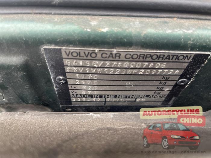 Volvo V40 1.8 16V Sloopvoertuig (1998, Groen)