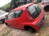 Citroen C1 1.0 12V Samochód złomowany (2008, Czerwony)