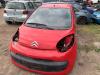 Citroen C1 1.0 12V Samochód złomowany (2008, Czerwony)