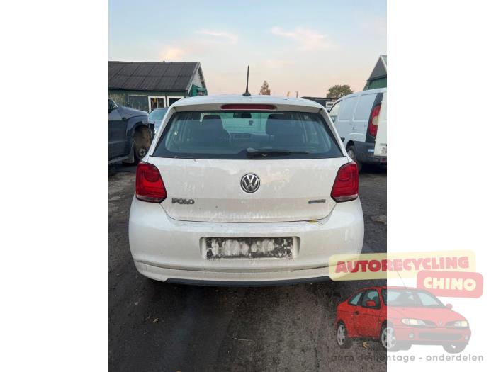 Volkswagen Polo V 1.2 TDI 12V BlueMotion Sloopvoertuig (2011, Wit)