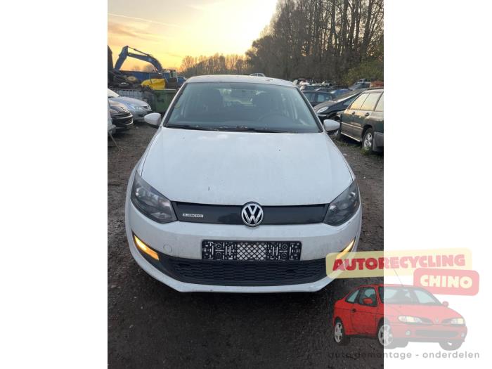 Volkswagen Polo V 1.2 TDI 12V BlueMotion Sloopvoertuig (2011, Wit)