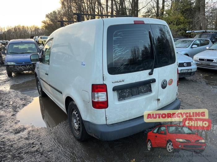 Volkswagen Caddy III 2.0 SDI Samochód złomowany (2007, Bialy)