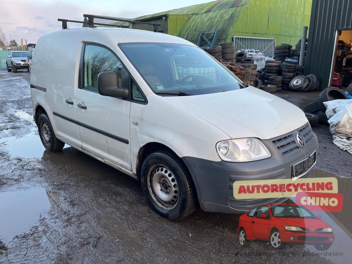 Volkswagen Caddy III 2.0 SDI Samochód złomowany (2007, Bialy)