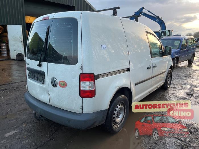 Volkswagen Caddy III 2.0 SDI Samochód złomowany (2007, Bialy)