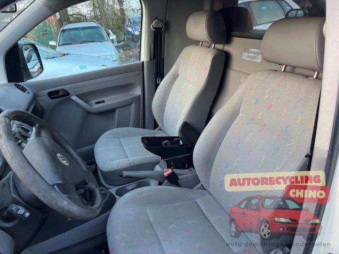 Volkswagen Caddy III 2.0 SDI Samochód złomowany (2007, Bialy)