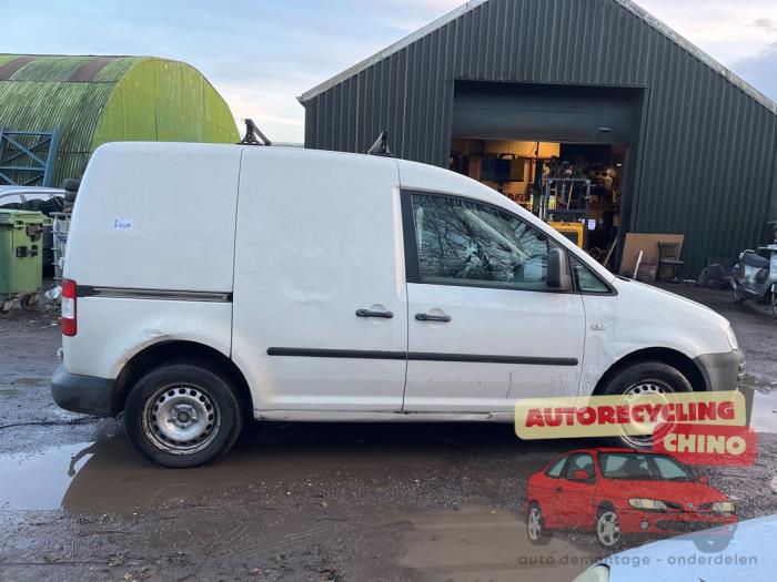 Volkswagen Caddy III 2.0 SDI Samochód złomowany (2007, Bialy)