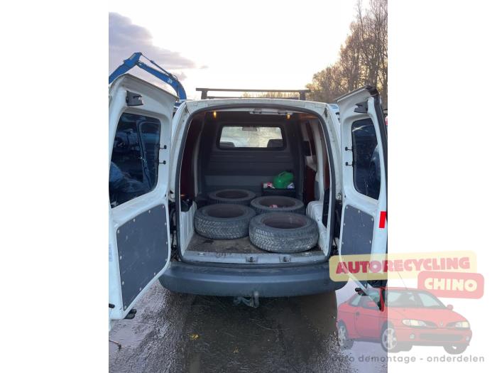 Volkswagen Caddy III 2.0 SDI Samochód złomowany (2007, Bialy)