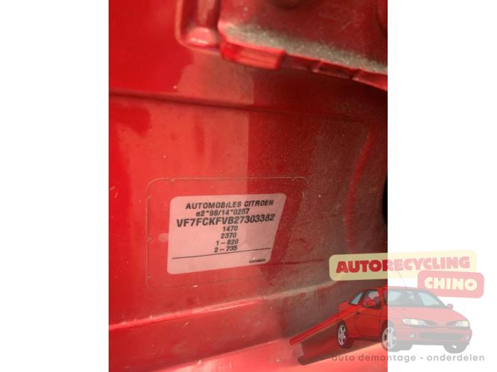 Citroen C3 1.4 Sloopvoertuig (2005, Rood)