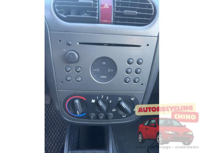 Opel Corsa C 1.2 16V Sloopvoertuig (2004, Blauw)