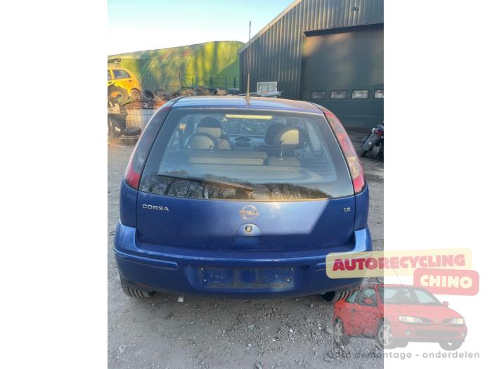 Opel Corsa C 1.2 16V Sloopvoertuig (2004, Blauw)