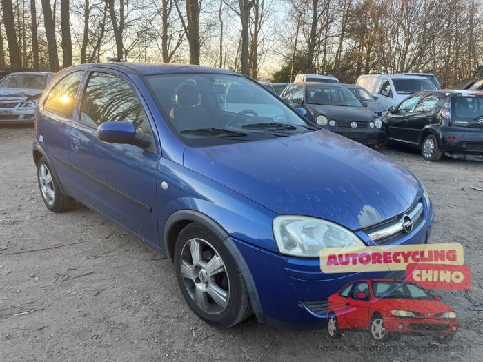 Opel Corsa C 1.2 16V Sloopvoertuig (2004, Blauw)