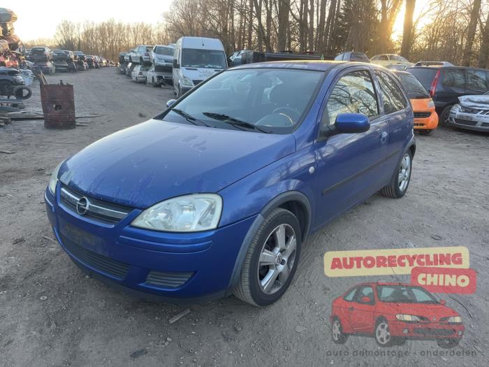 Opel Corsa C 1.2 16V Sloopvoertuig (2004, Blauw)