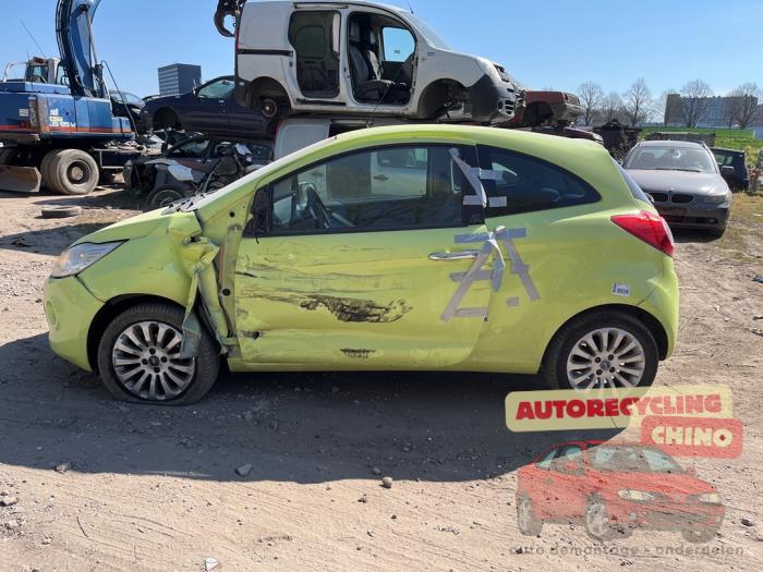 Ford Ka II 1.2 Samochód złomowany (2010, Zielony)