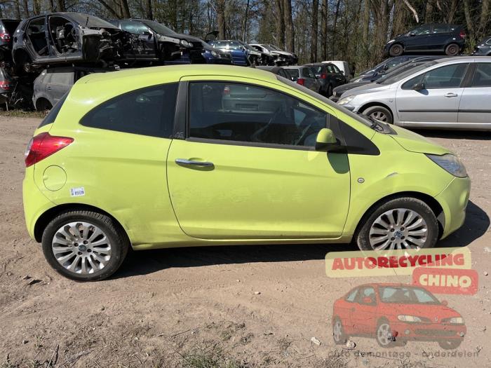 Ford Ka II 1.2 Samochód złomowany (2010, Zielony)