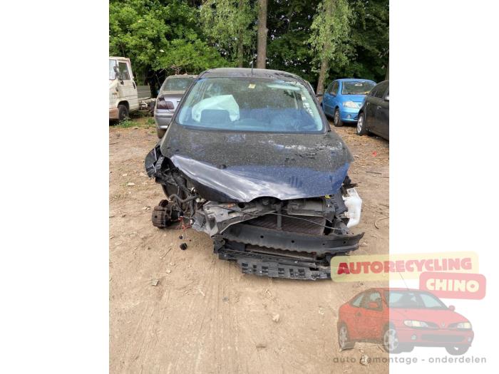 Ford Fiesta 6 1.25 16V Samochód złomowany (2012, Czarny)